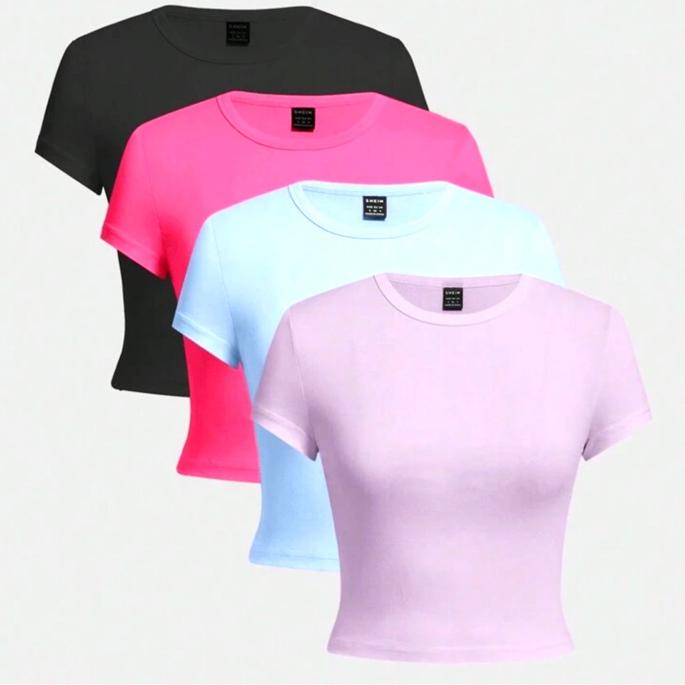 Womens black casual t shirt new